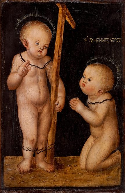 Lucas Cranach d. Ä., Christuskind mit dem Johannesknaben, 1518