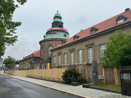 Kunstsammlungen - Beginn der Teilsanierung